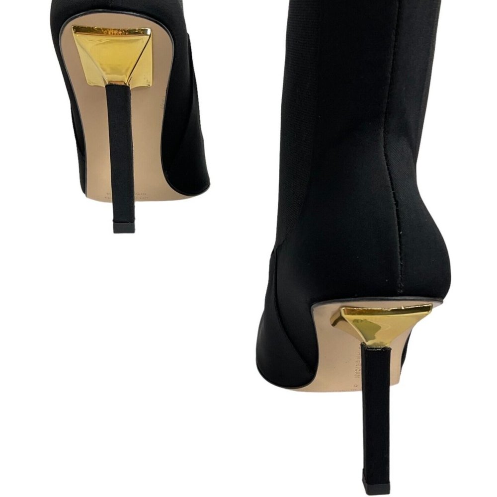 Good American Shoes Booties Womens Sz 10.5 Kickstand Neoprene Black 001 $319 Nwb - Picture 5 of 12